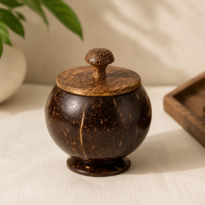Coconut Shell Storage Container - Image 2