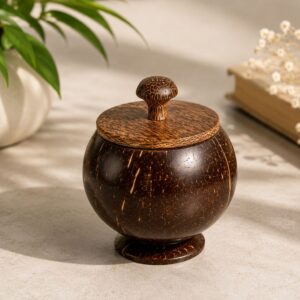 Coconut Shell Storage Container - Image 3
