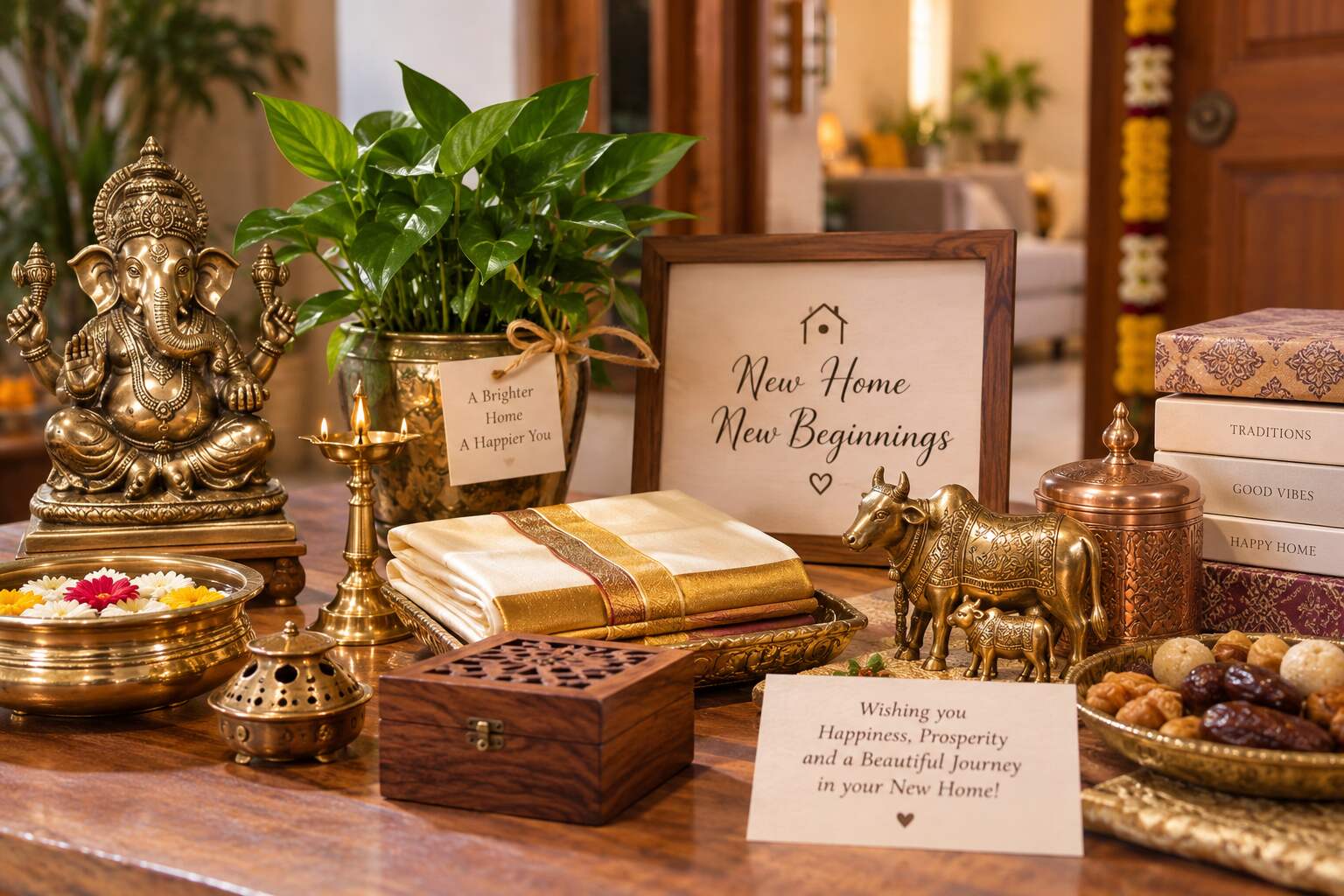 Traditional Indian Housewarming Gifts Ideas for a New Home