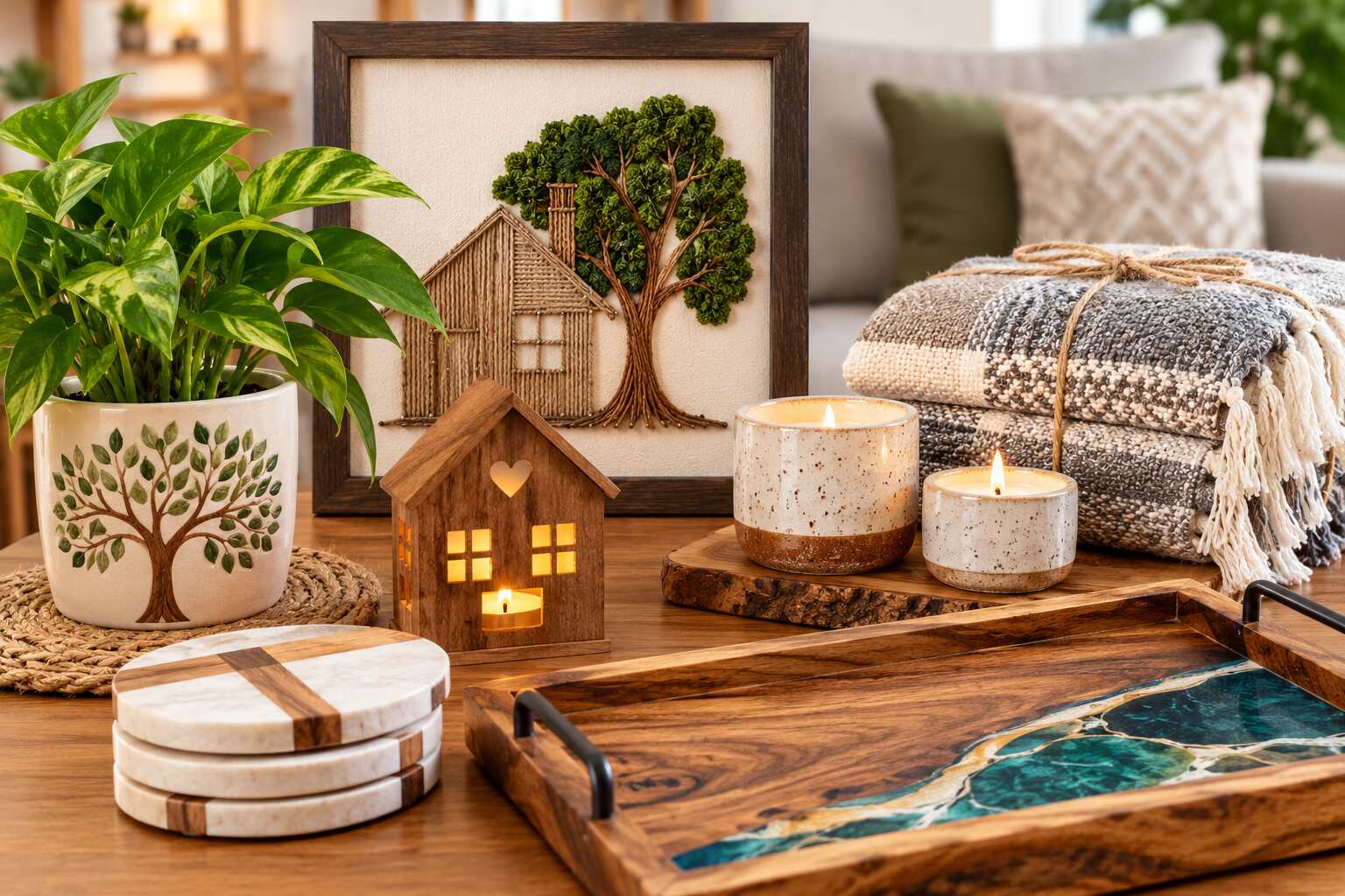 Unique Handmade Housewarming Gifts for a New Home
