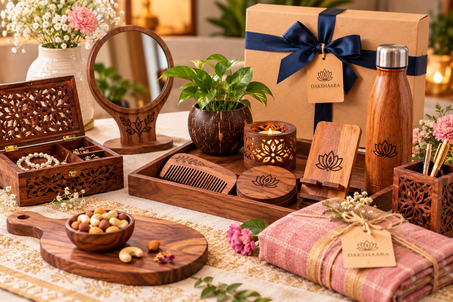Artisanal Wooden Gift Collection