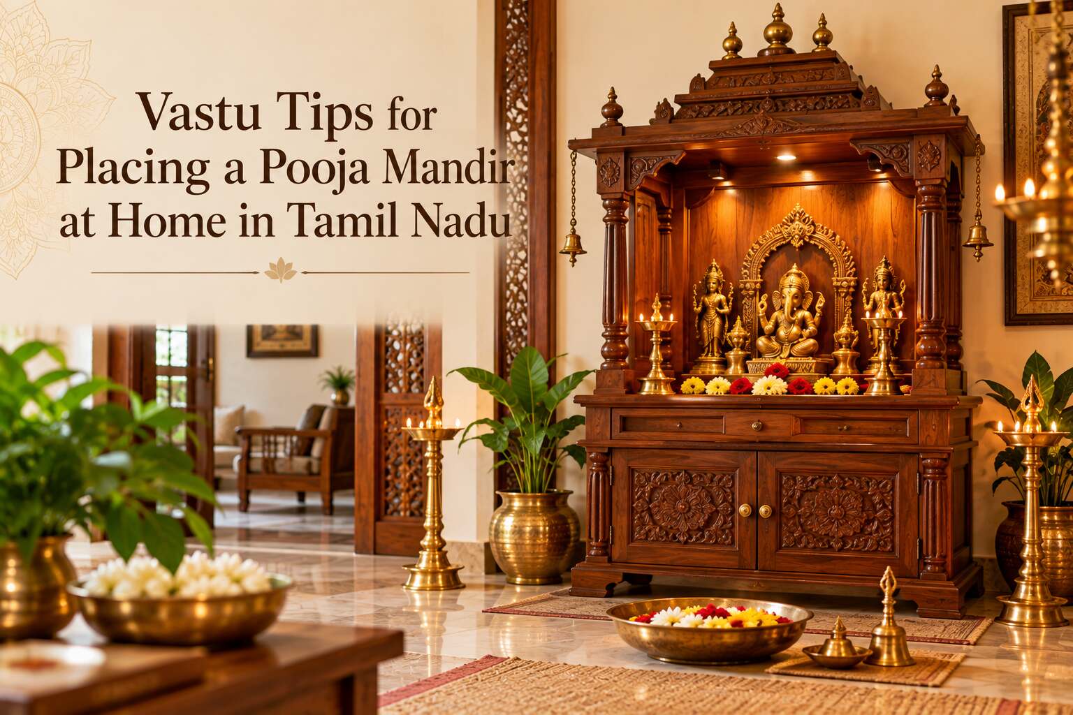 Tamil Nadu Pooja Mandir Vastu Guide