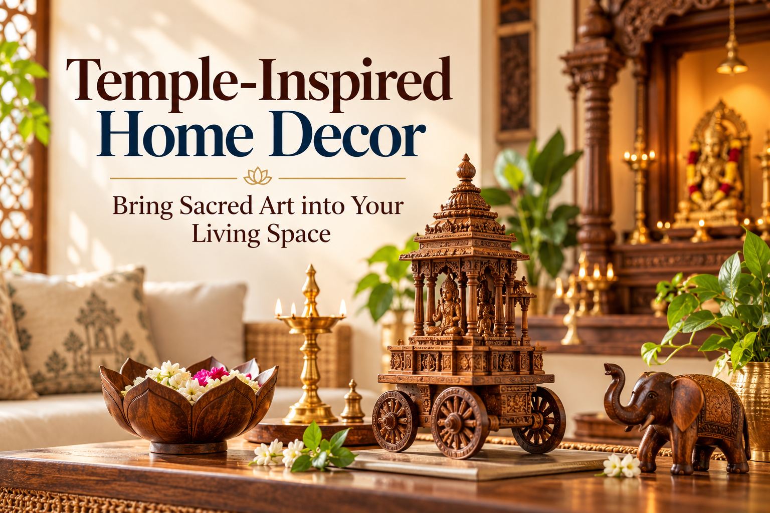 Temple-Inspired Home Decor